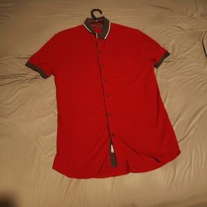 Soft and stretchy casual button down